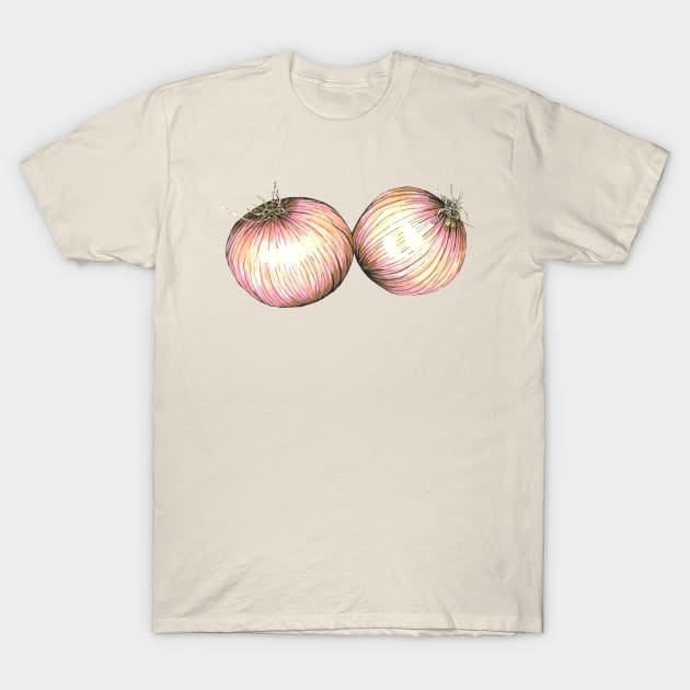 Onions T-Shirt by LittleAmyLiz